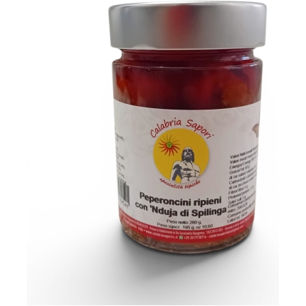 Peperoncini Ripieni con 'Nduja di Spilinga